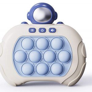 New Pushaboo Fast Push Game, Interesting Pop it Handheld Game(Astronaut Blue)